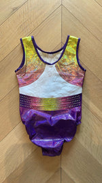 Purple yellow ombre
