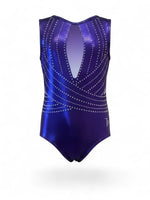 Purple Ombre Criss Cross