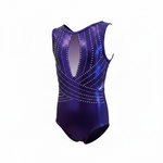 Purple Ombre Criss Cross