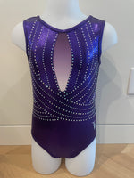Purple Ombre Criss Cross