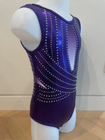 Purple Ombre Criss Cross