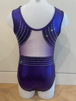 Purple Ombre Criss Cross